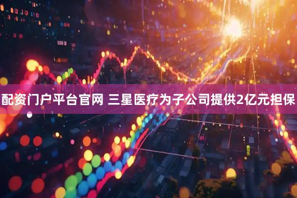 配资门户平台官网 三星医疗为子公司提供2亿元担保